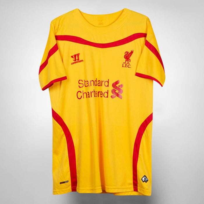 2014-2015 Liverpool Warrior Away Shirt #10 Philippe Coutinho