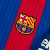 2016-2017 Barcelona Nike Home Shirt #10 Lionel Messi
