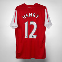 2011-2012 Arsenal Nike Home Shirt #12 Thierry Henry
