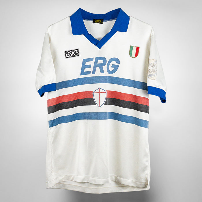 1992-1993 Sampdoria Asics Away Shirt