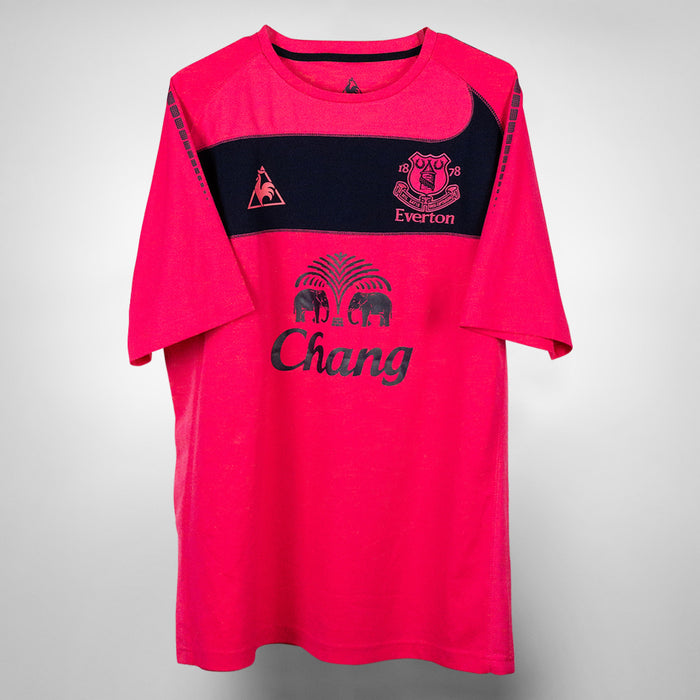 2010-2011 Everton Le Coq Sportif Away Shirt #17 Tim Cahill