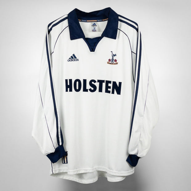 Tottenham Hotspur Home Football Shirt 1999/01 Adults XL Adidas D753 –  Historic Football Shirts