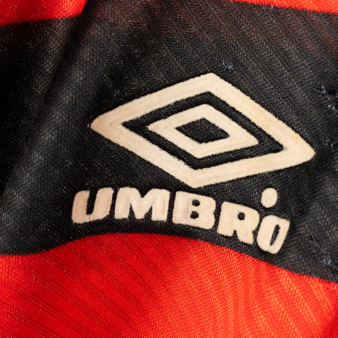 1994-1995 Flamengo Umbro Home Shirt #11 Romario