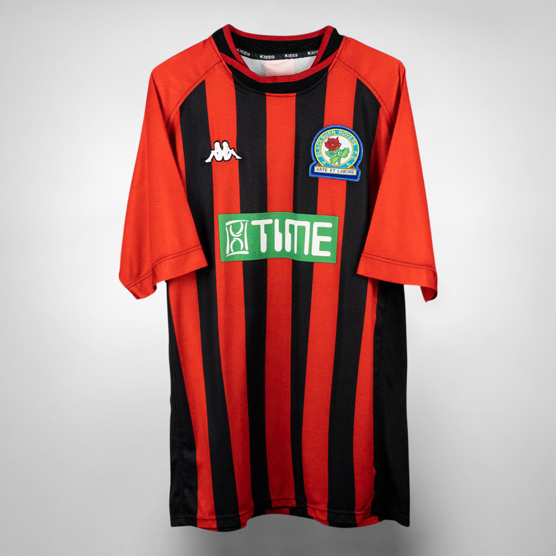 2001-2002 Blackburn Rovers Kappa Away Shirt