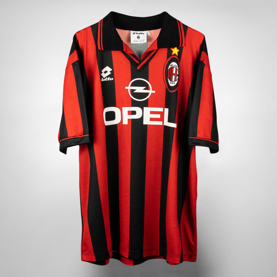 1995-1996 AC Milan Lotto Home Shirt