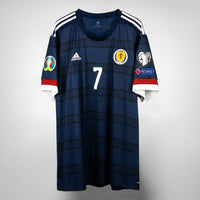 2020-2022 Scotland Nike Adidas Shirt #7 Scott Mctominay