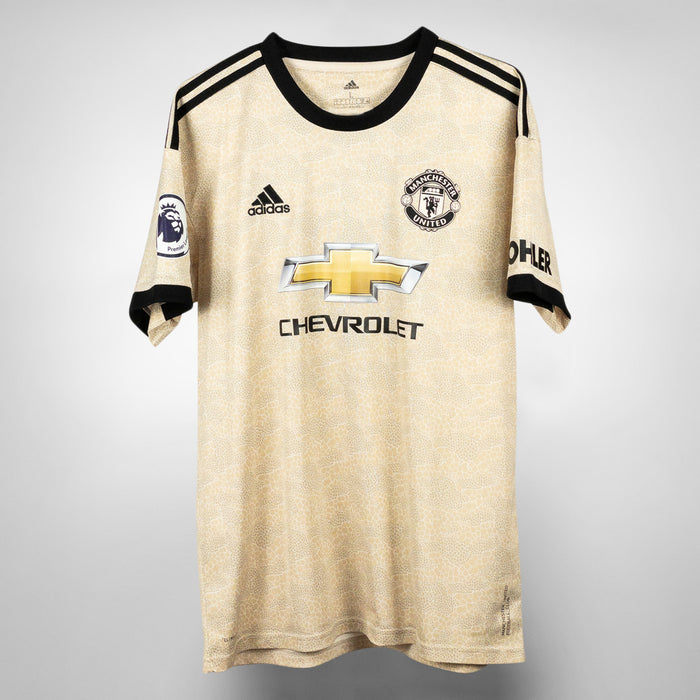 2019-2020 Manchester United Adidas Away Shirt #18 Bruno Fernandes