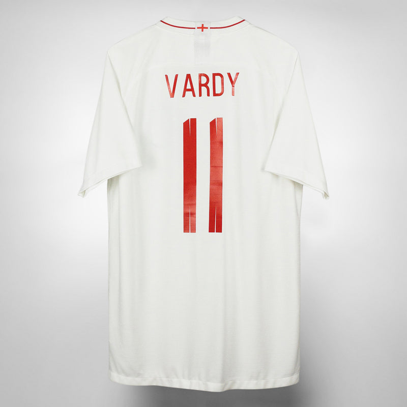 2018-2020 England Nike Home Shirt #11 Jamie Vardy