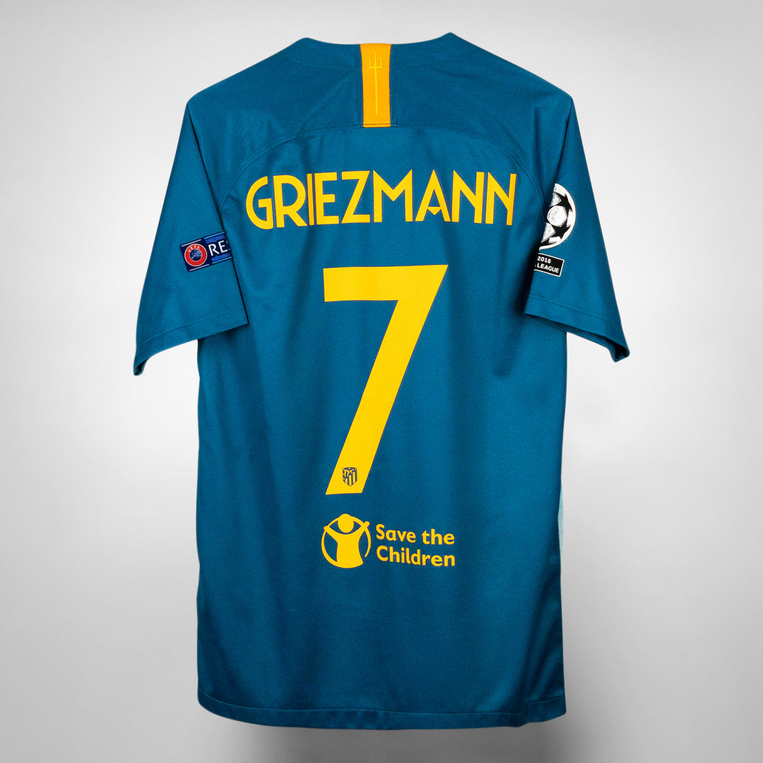 2018-2019 Atletico Madrid Nike Third Shirt #7 Antoine Griezmann