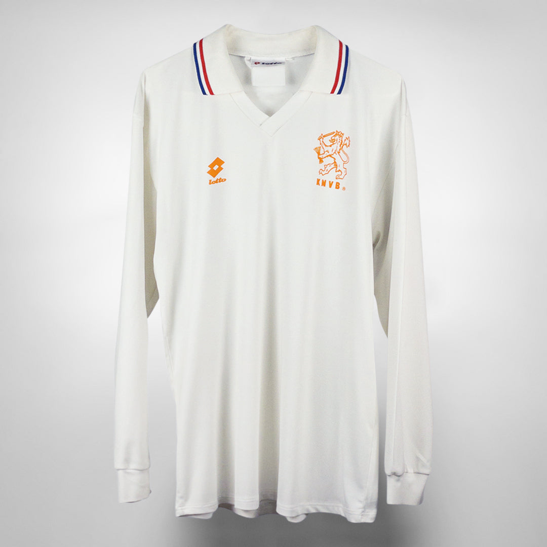 1992-1994 Netherlands Lotto Long Sleeve Away Shirt