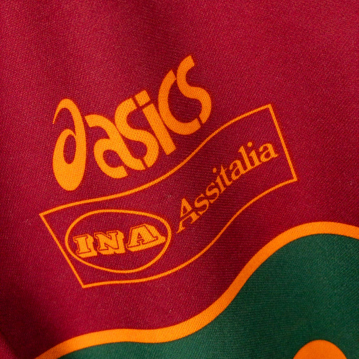 1995-1996 AS Roma Asics Training Shirt