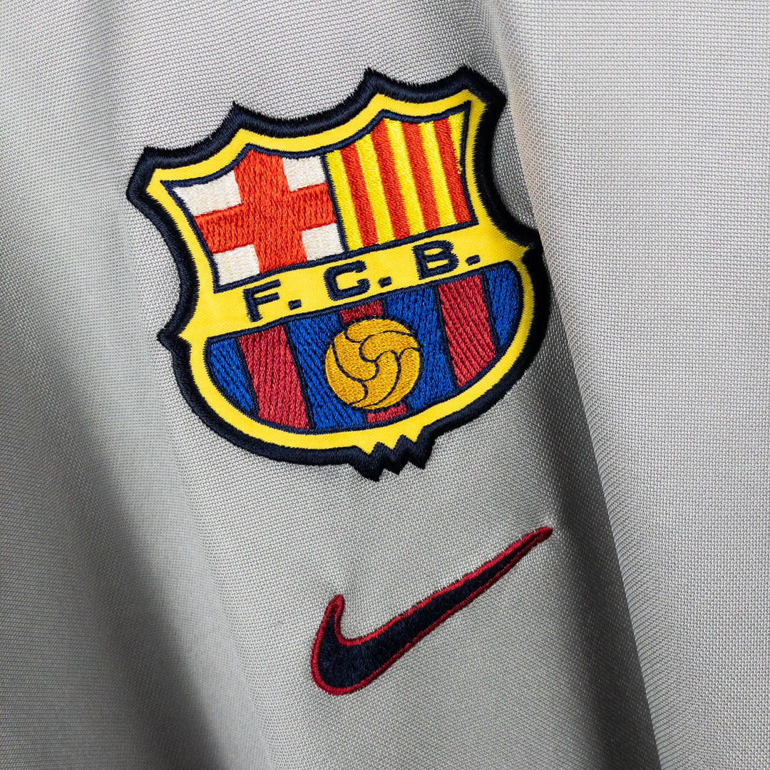 1999-2001 FC Barcelona Nike Away Shirt #7 Luis Figo