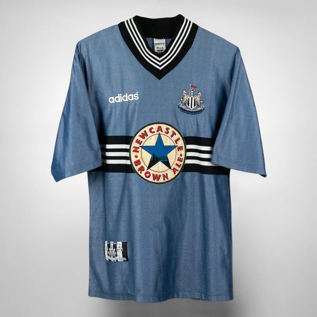 Newcastle United FC 1996 1997 Away Football Shirt Soccer Jersey