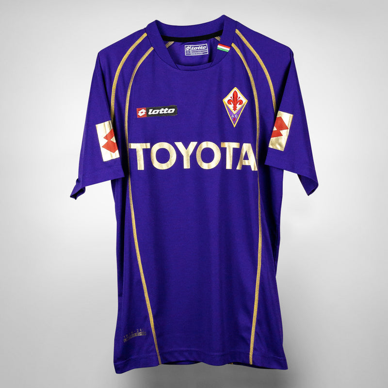 2006-2007 AC Fiorentina Lotto Home Shirt #30 Luca Toni