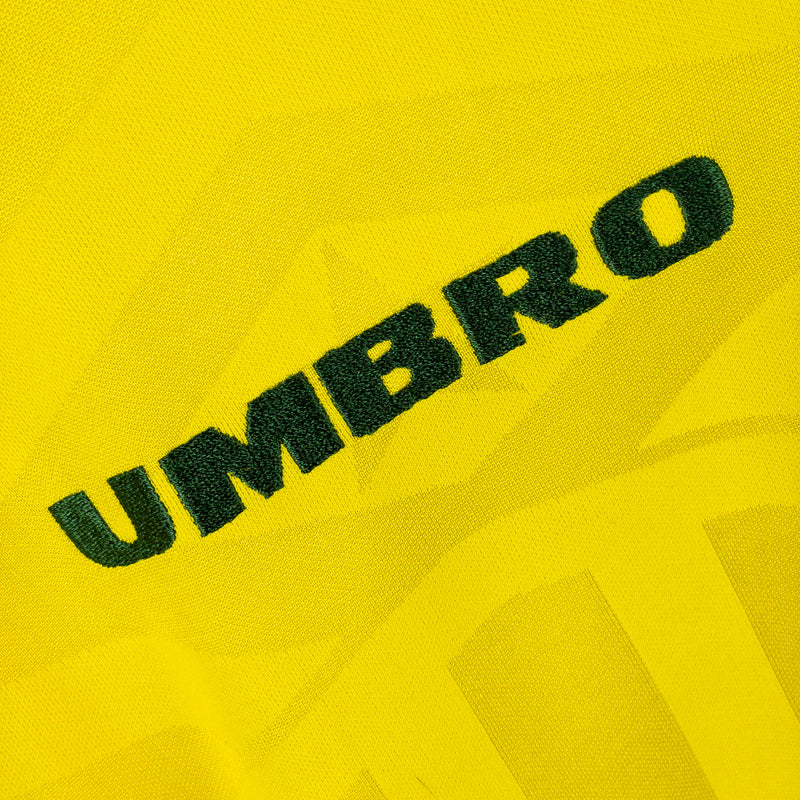 1993-1994 Brazil Umbro Home Shirt #18 Ronaldinho (R9)