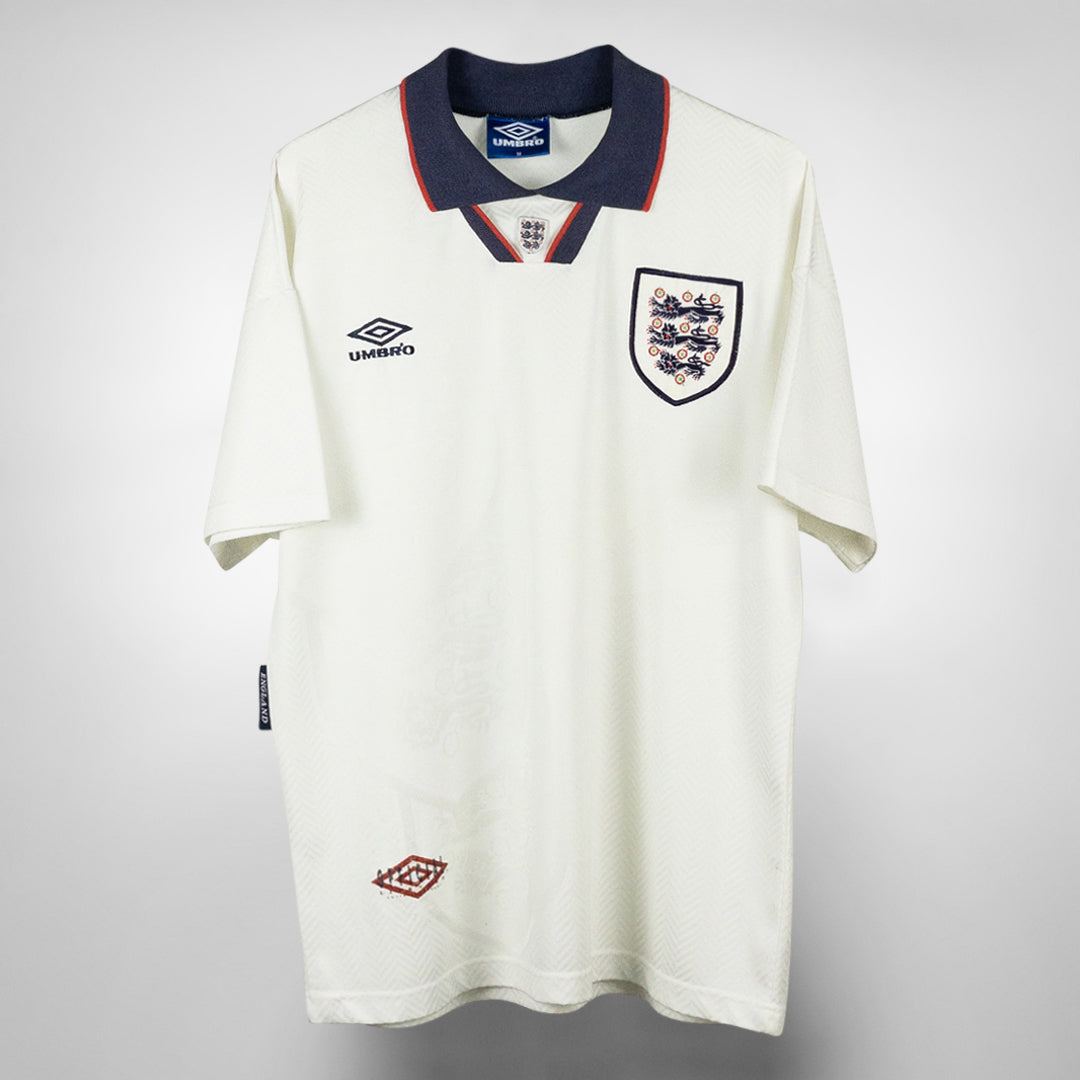1993-1995 England Umbro Home Shirt (M)