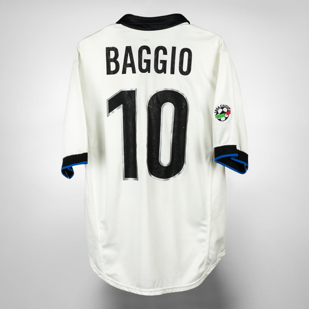 1998-1999 Inter Milan Nike Away Shirt #10 Roberto Baggio | Classic Football  Shirts | Vintage Football Shirts | Rare Soccer Shirts | Worldwide Delivery  | 90's Football Shirts | Manchester United, Arsenal,