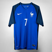 2016-2017 France Nike Away Shirt #11 Antoine Griezmann