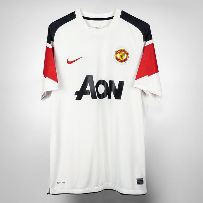 2010-2011 Manchester United Nike Away Shirt #17 Nani