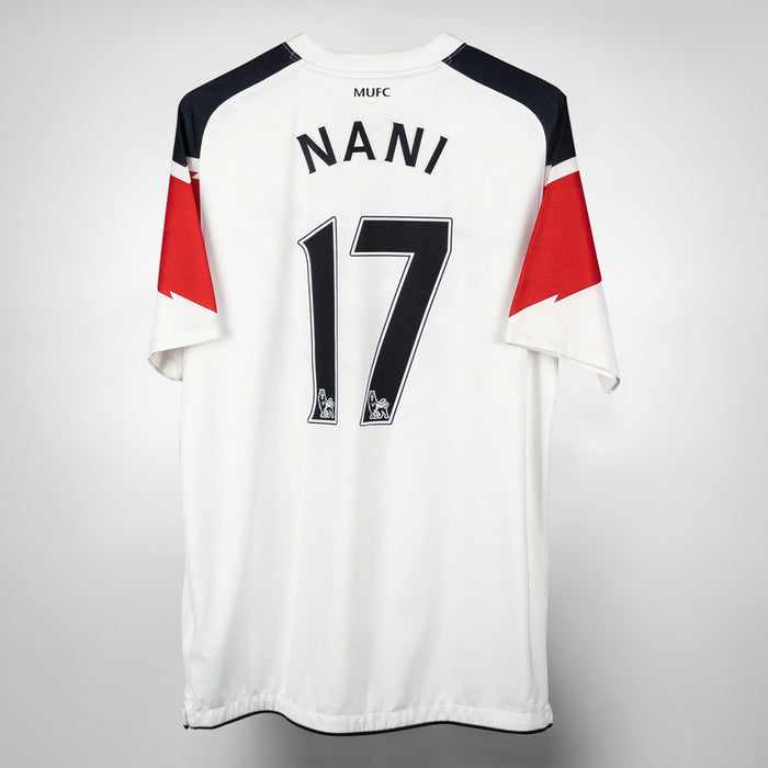 2010-2011 Manchester United Nike Away Shirt #17 Nani