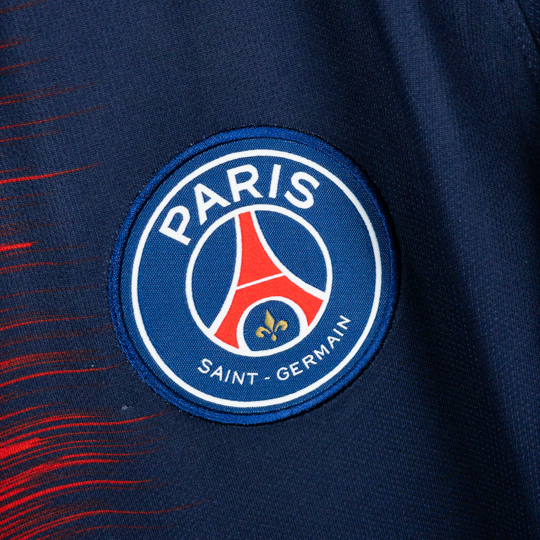 2018-2019 PSG Paris Saint-Germain Nike Home Shirt #7 Kylian Mbappé