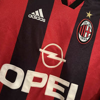 1998-1999 AC Milan Adidas Home Shirt - Marketplace