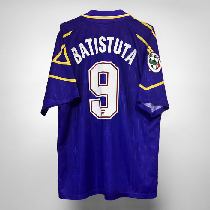 1997-1998 Fiorentina Fila Home Shirt #9 Gabriel Batistuta - Marketplace