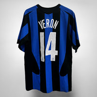 2005-2006 Inter Milan Nike Home Shirt #14 Sebastián Verón - Marketplace