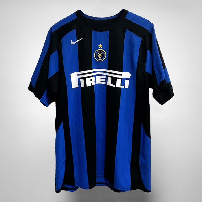 2005-06 Inter Milan Home Shirt #14 Sebastián Verón