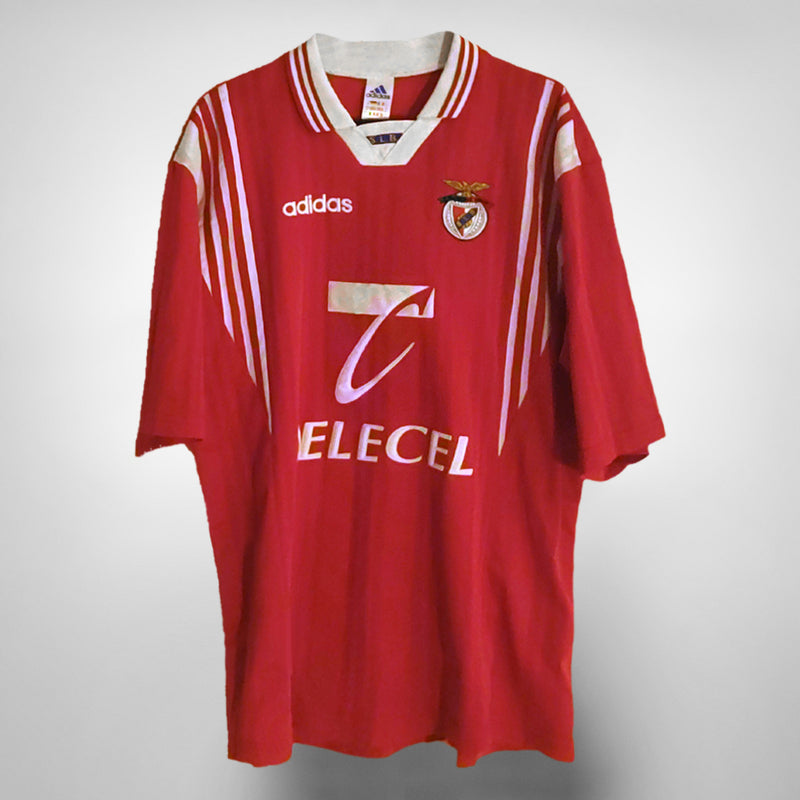 1997-1998 Benfica Adidas Home Shirt - Marketplace