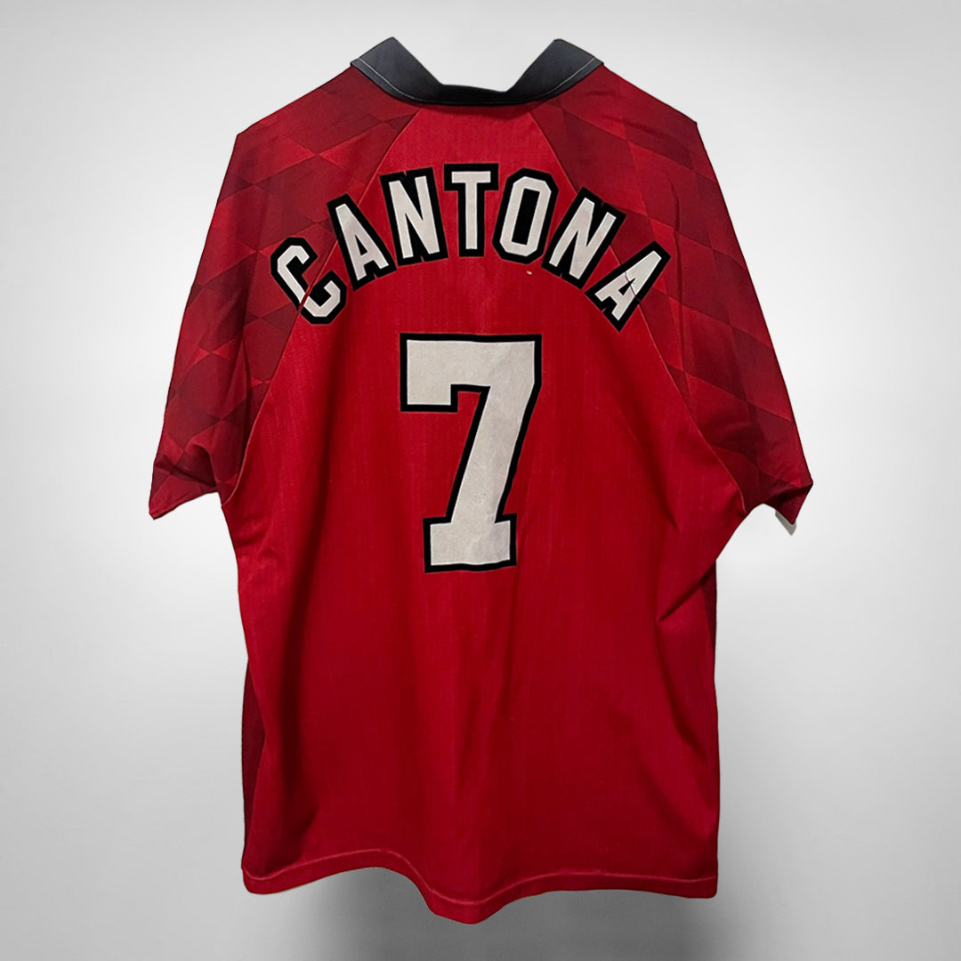 1996-1998 Manchester United Umbro Home Shirt #7 Eric Cantona - Marketplace