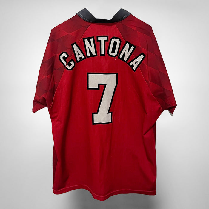 1996-1998 Manchester United Umbro Home Shirt #7 Eric Cantona - Marketplace