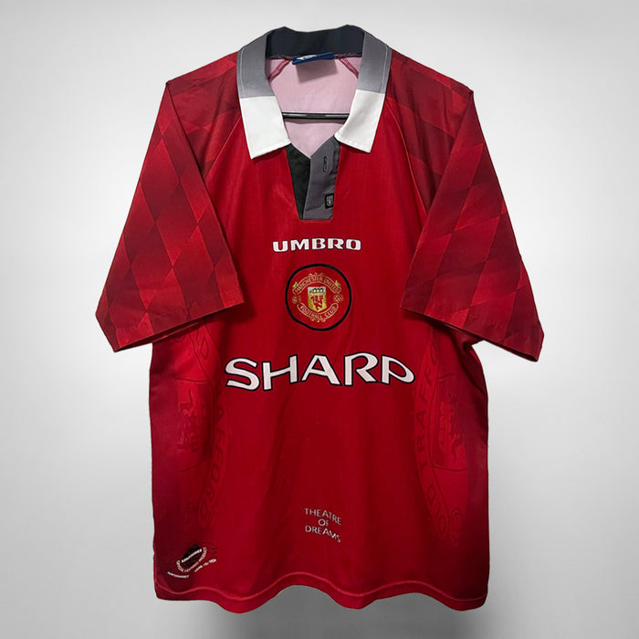 1996-1998 Manchester United Umbro Home Shirt #7 Eric Cantona - Marketplace