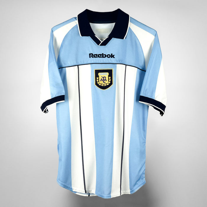 2000-2001 Argentina Reebok Home Shirt - Marketplace