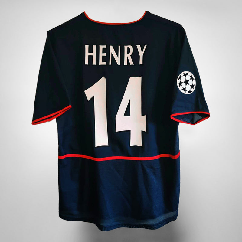 2002-2003 Arsenal Nike Away UCL Shirt #14 Thierry Henry - Marketplace