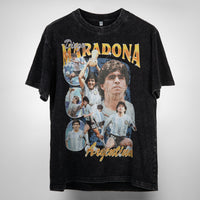 Diego Maradona Vintage Bootleg T-Shirt | Oversized Heavy Tee