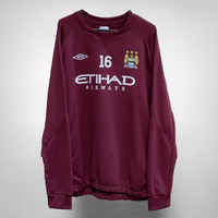 2012-2013 Manchester City Umbro Player Jumper #16 Aguero  - Marketplace