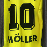 1995-1996 Borussia Dortmund Nike Home Shirt #10 Moller - Marketplace