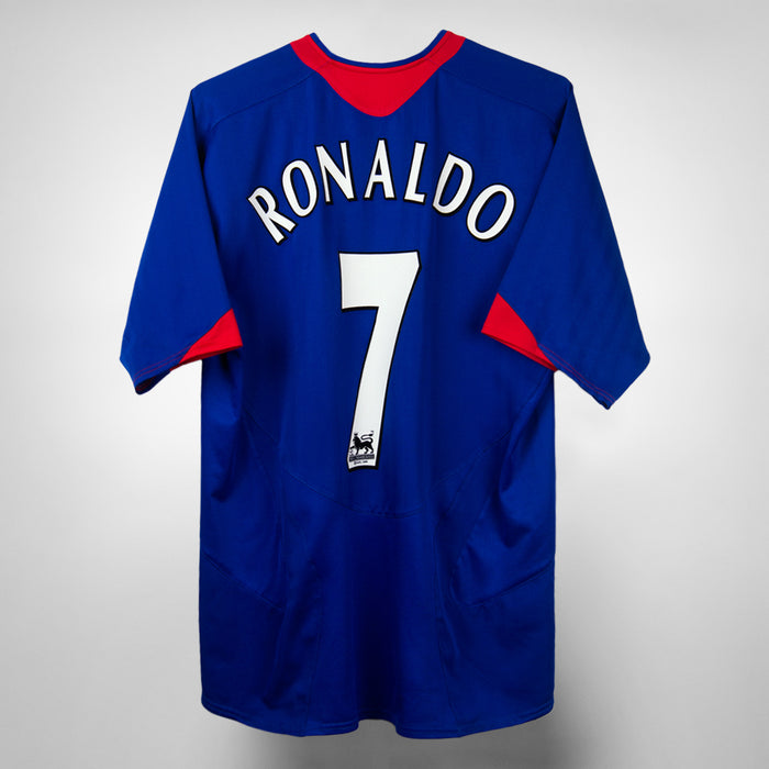 2005-2006 Manchester United Nike Away Shirt #7 Cristiano Ronaldo