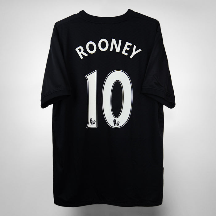 2009-2010 Manchester United Nike Away Shirt #10 Wayne Rooney