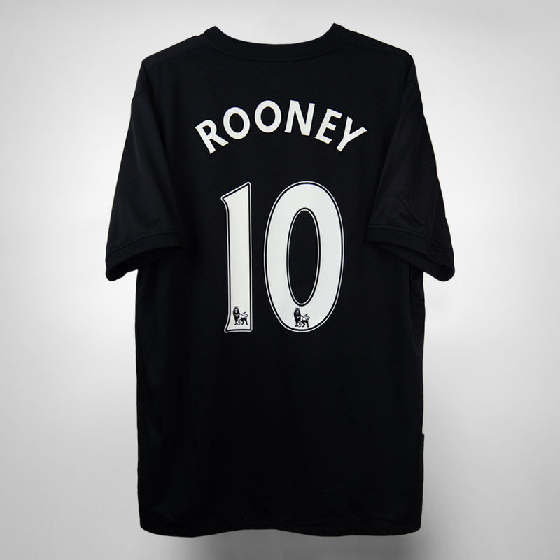 2009-2010 Manchester United Nike Away Shirt #10 Wayne Rooney