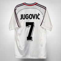 1998 Yugoslavia Adidas Away Shirt #7 Jugovic