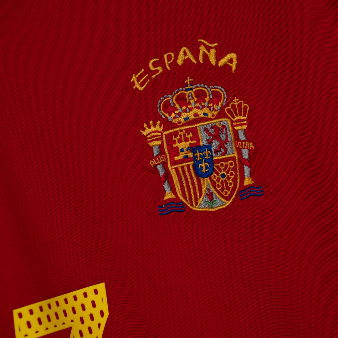 2004-2005 Spain Adidas Home Shirt #7 Raul