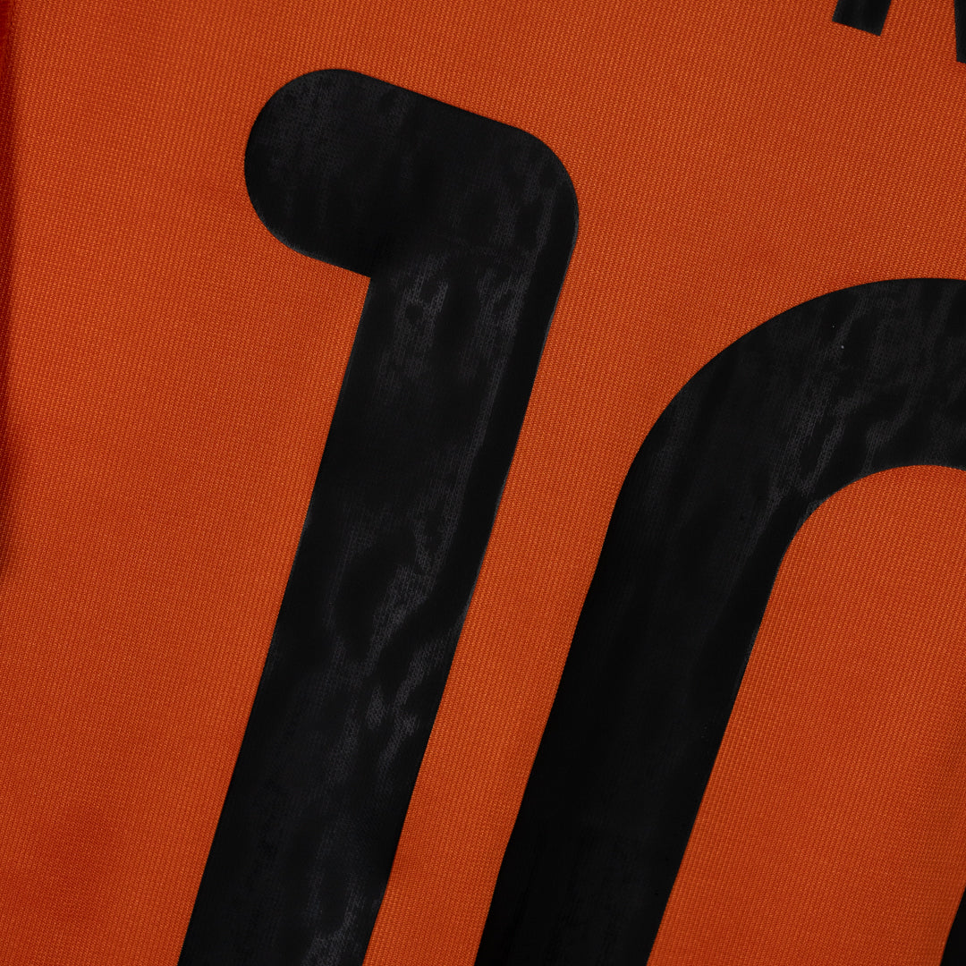 2000-2002 Netherlands Nike Home Shirt #10 Dennis Bergkamp