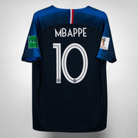 2018 France Nike Home Shirt #10 Klylian Mbappe