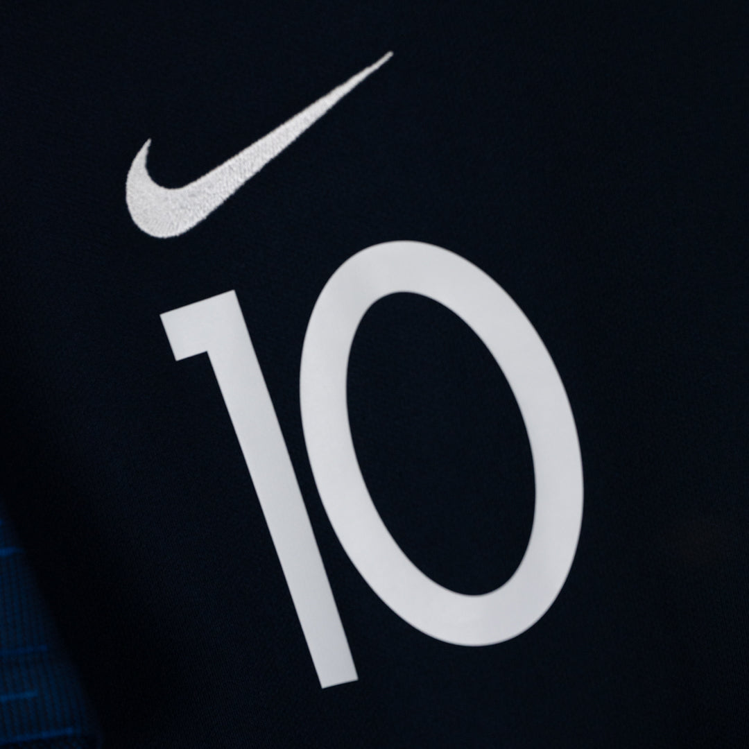 2018 France Nike Home Shirt #10 Klylian Mbappe