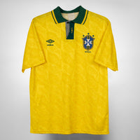 1991-1993 Brazil Umbro Home Shirt
