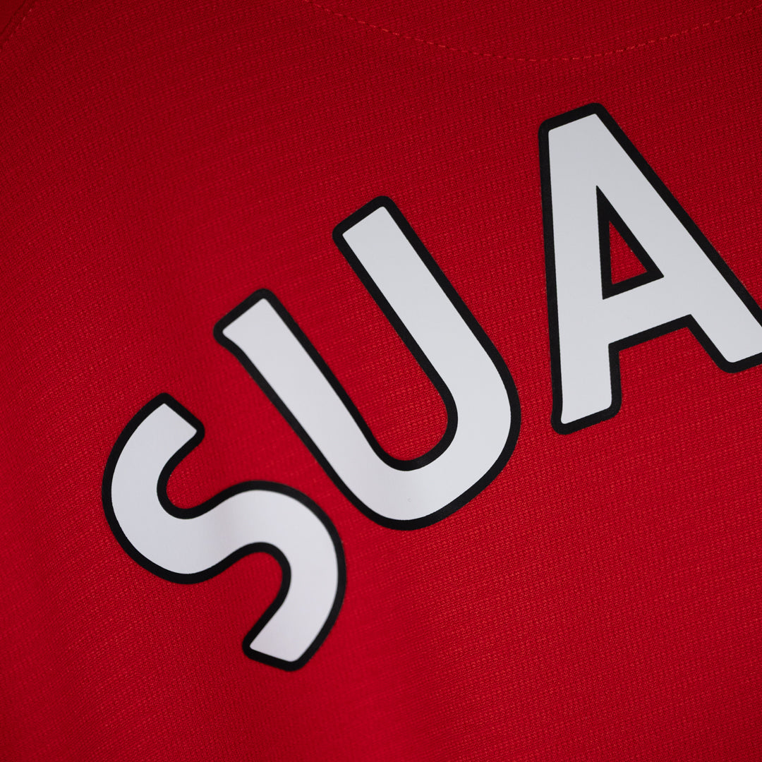 2013-2014 Liverpool Warrior Long Sleeve Home Shirt #7 Luis Suarez