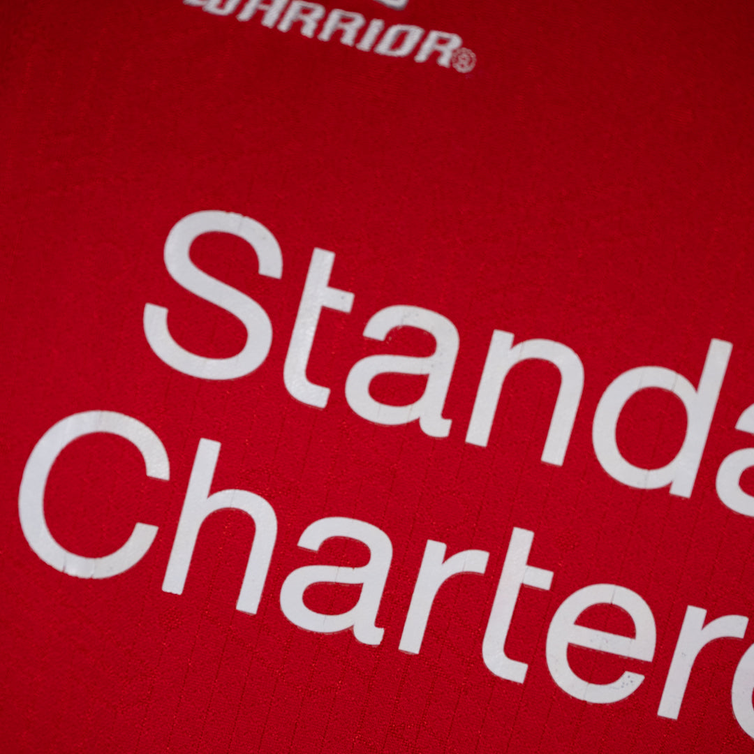 2014-2015 Liverpool Warrior Home Shirt #8 Steven Gerrard