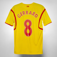 2014-2015 Liverpool Warrior Away Shirt #8 Steven Gerrard